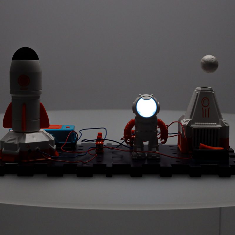Mali edukativni set za električare elektronike, svemirska stanica 3