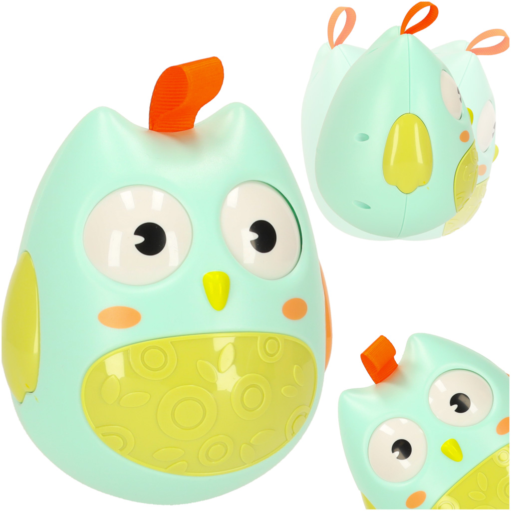 Senzorna plava sova koja se ljulja