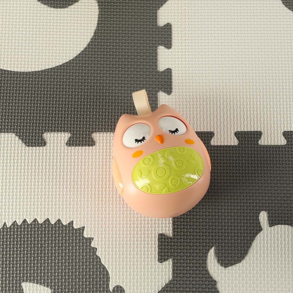 Senzorna roza sova koja se ljulja 1