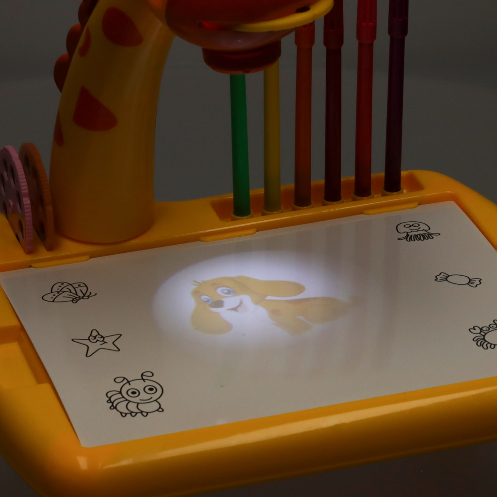 Projector-projector-drawing-table-giraffe-yellow-169792 Projektor stol za crtanje žirafa 9
