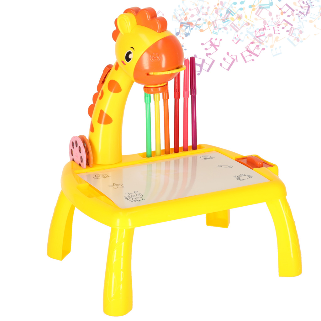 Projector-projector-drawing-table-giraffe-yellow-169798 Projektor stol za crtanje žirafa 3