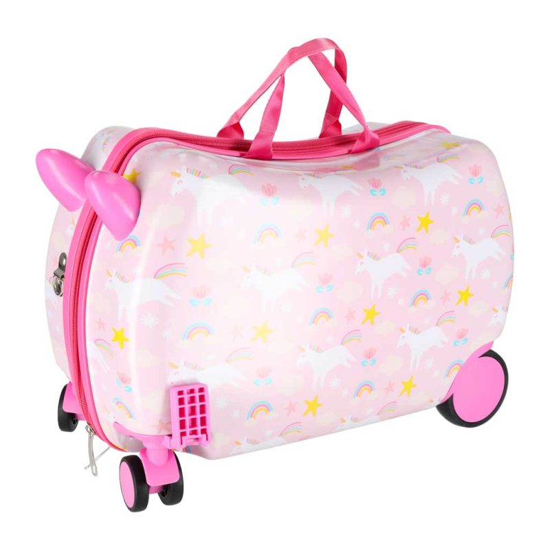 Dječji putni kofer na kotačiće ručna prtljaga JEDNOROG 12