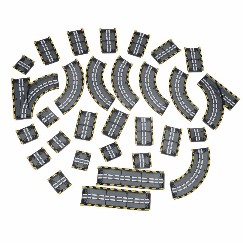 Magnetska trkaća staza za svjetleće automobile 2 vozila 310 elementa 12