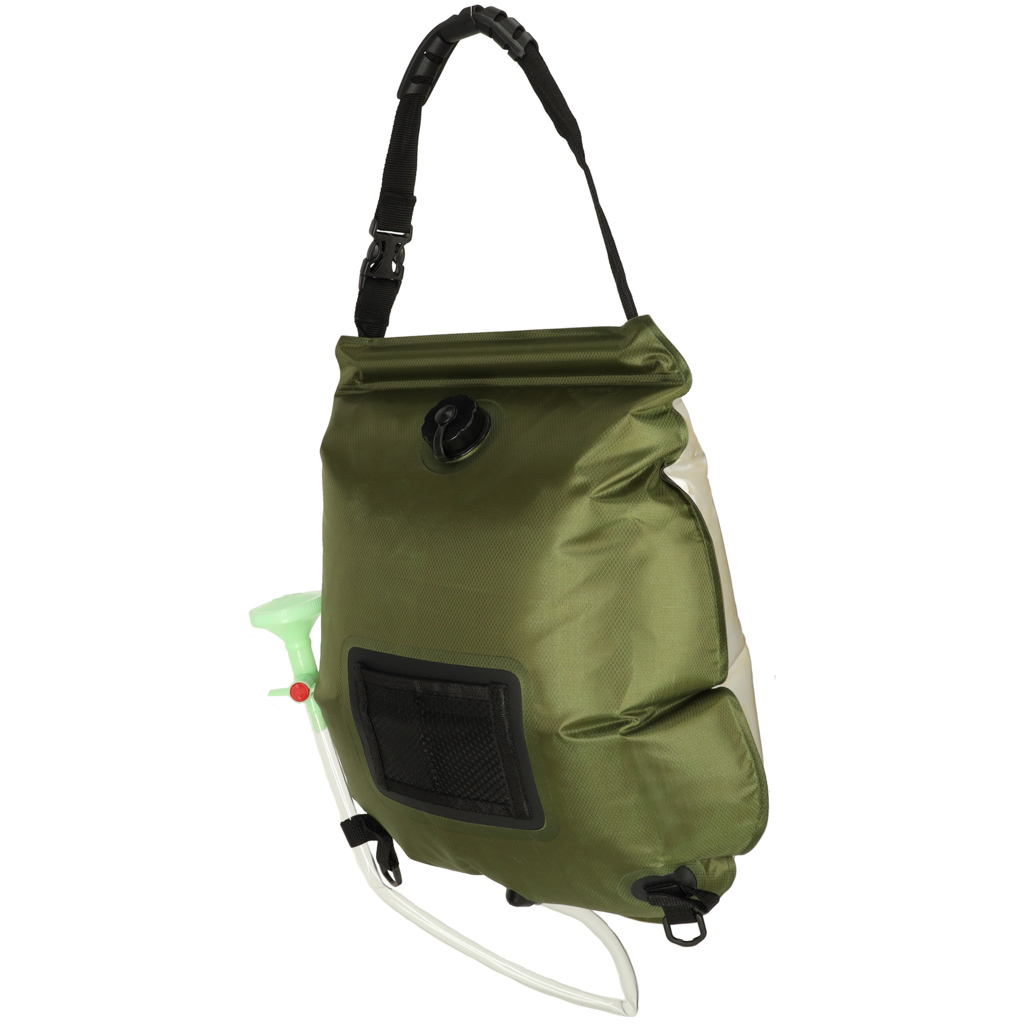 20L XXL solarni tuš za kampiranje i planinarenje s termometrom