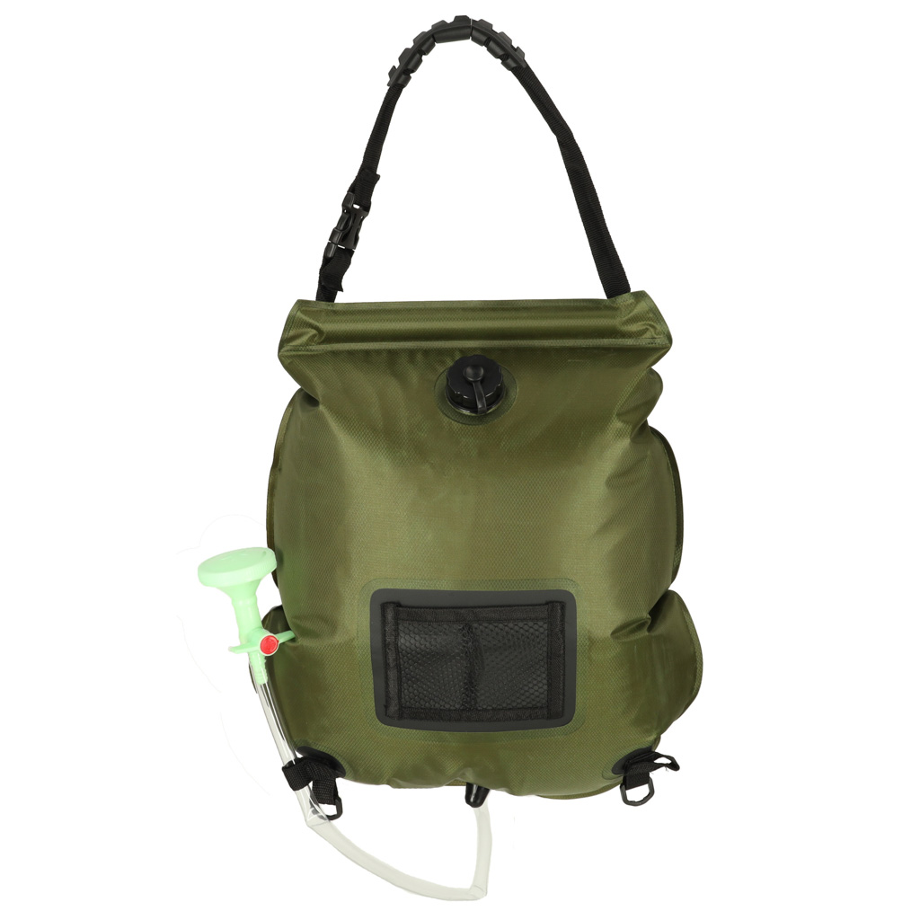 20L XXL solarni tuš za kampiranje i planinarenje s termometrom