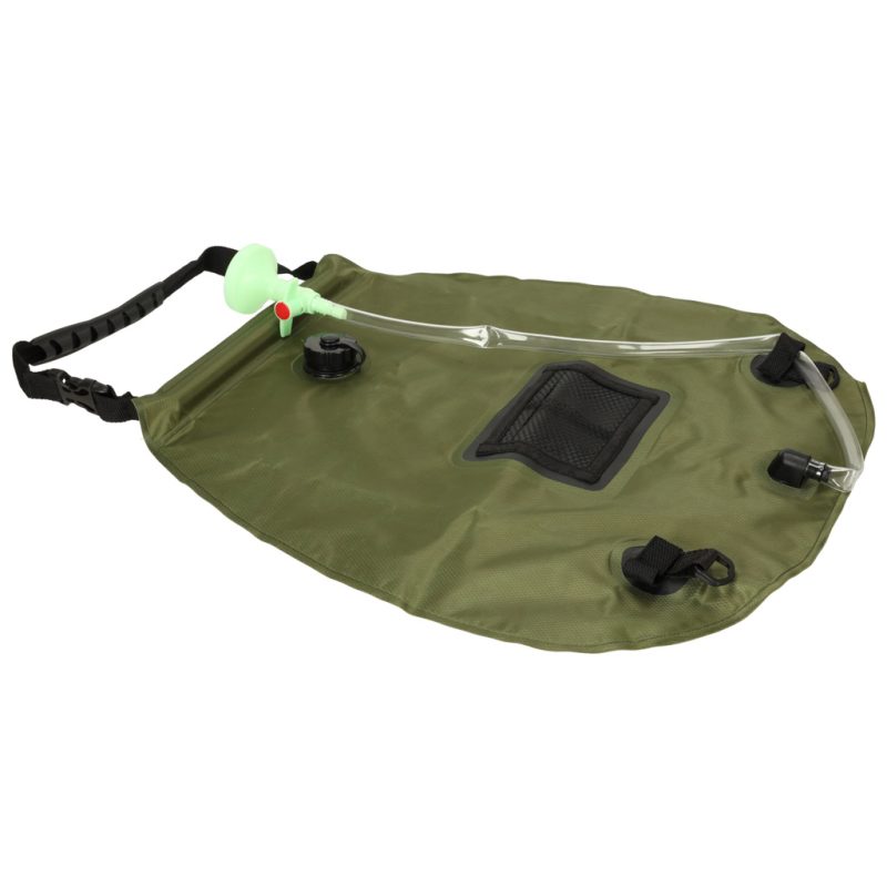 20L XXL solarni tuš za kampiranje i planinarenje s termometrom