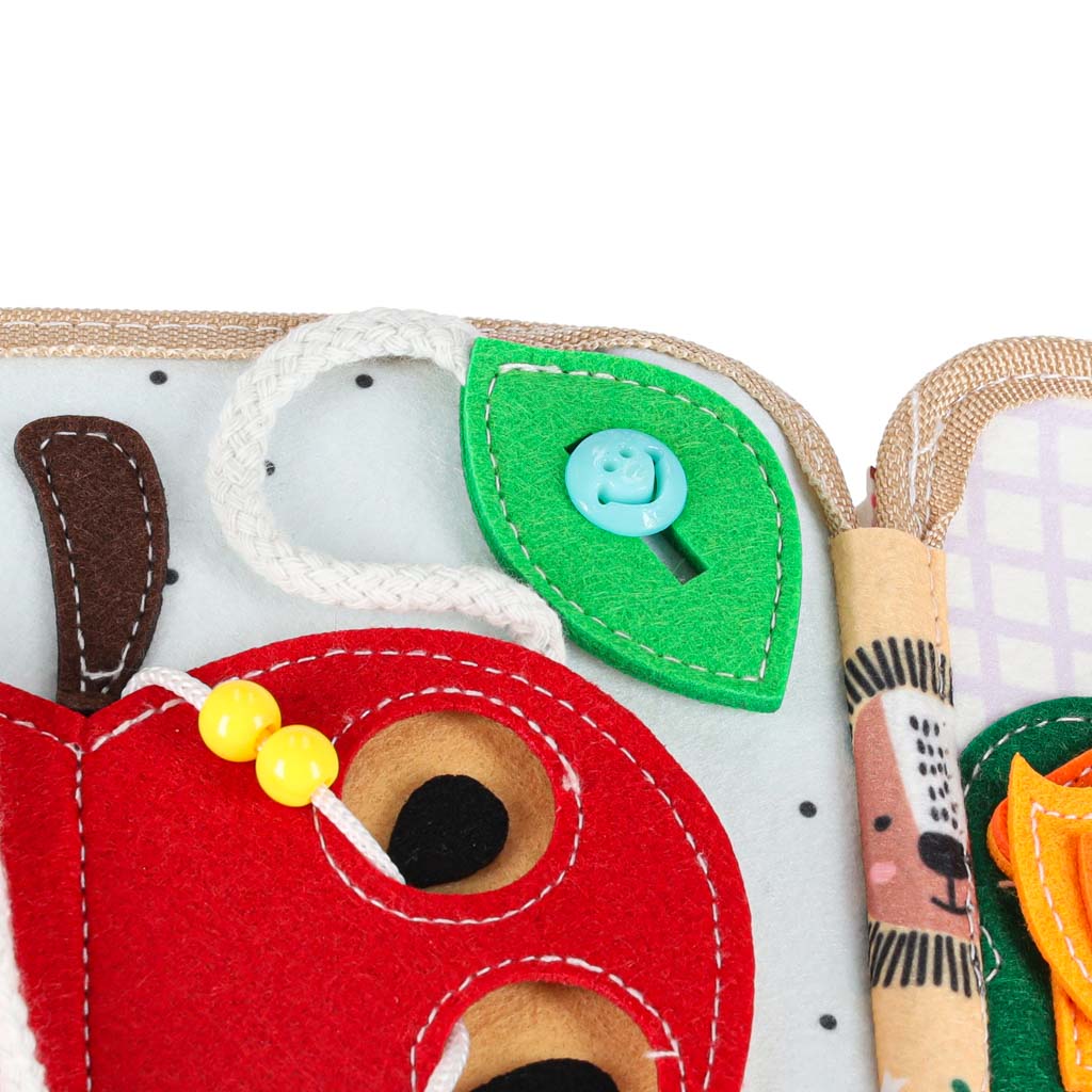 3D filcana edukativna knjižica sa žirafom 5