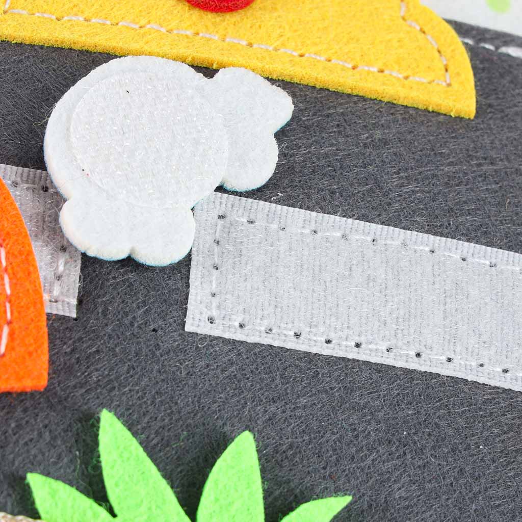 3D filcana edukativna knjižica sa žirafom 4