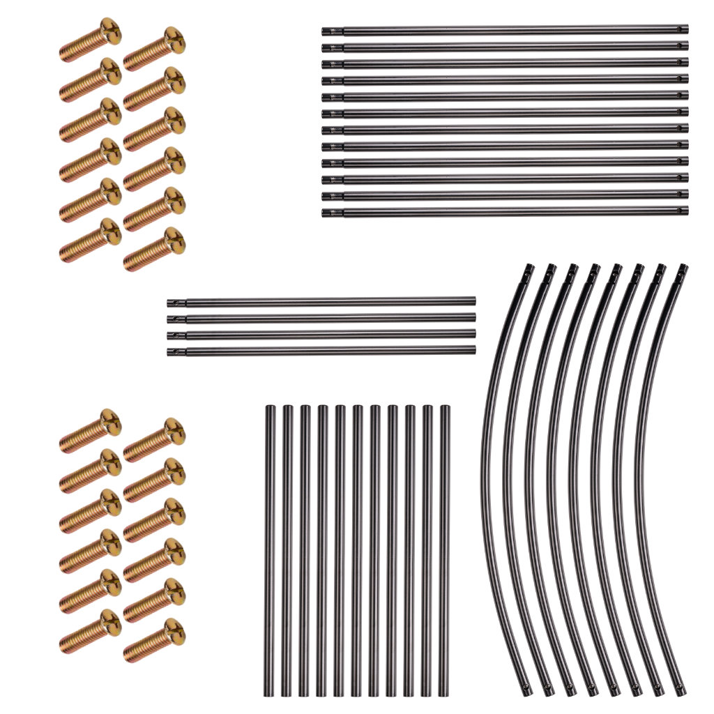 LUARO Metalni držač za luk za vrtnu pergolu za ruže, cvijeće, bršljan, puzavice 240 x 140 cm