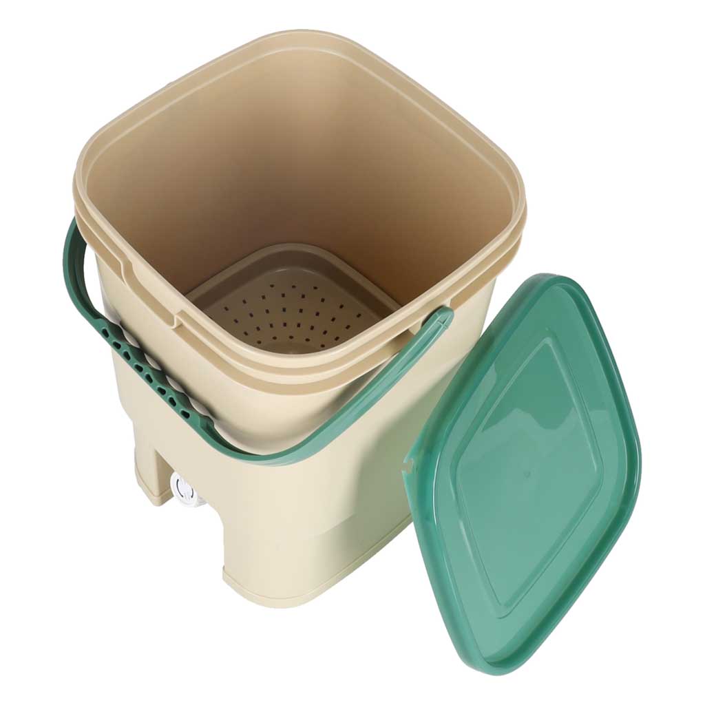 LUARO Komposter za kućni kompost, kuhinjski otpad 15l