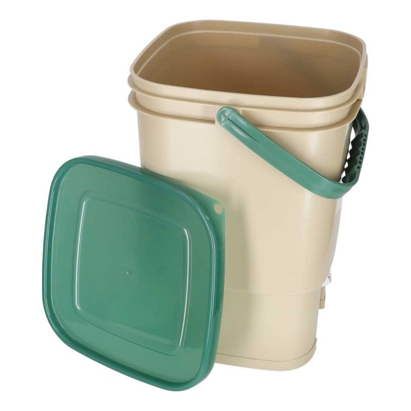 LUARO Komposter za kućni kompost, kuhinjski otpad 15l