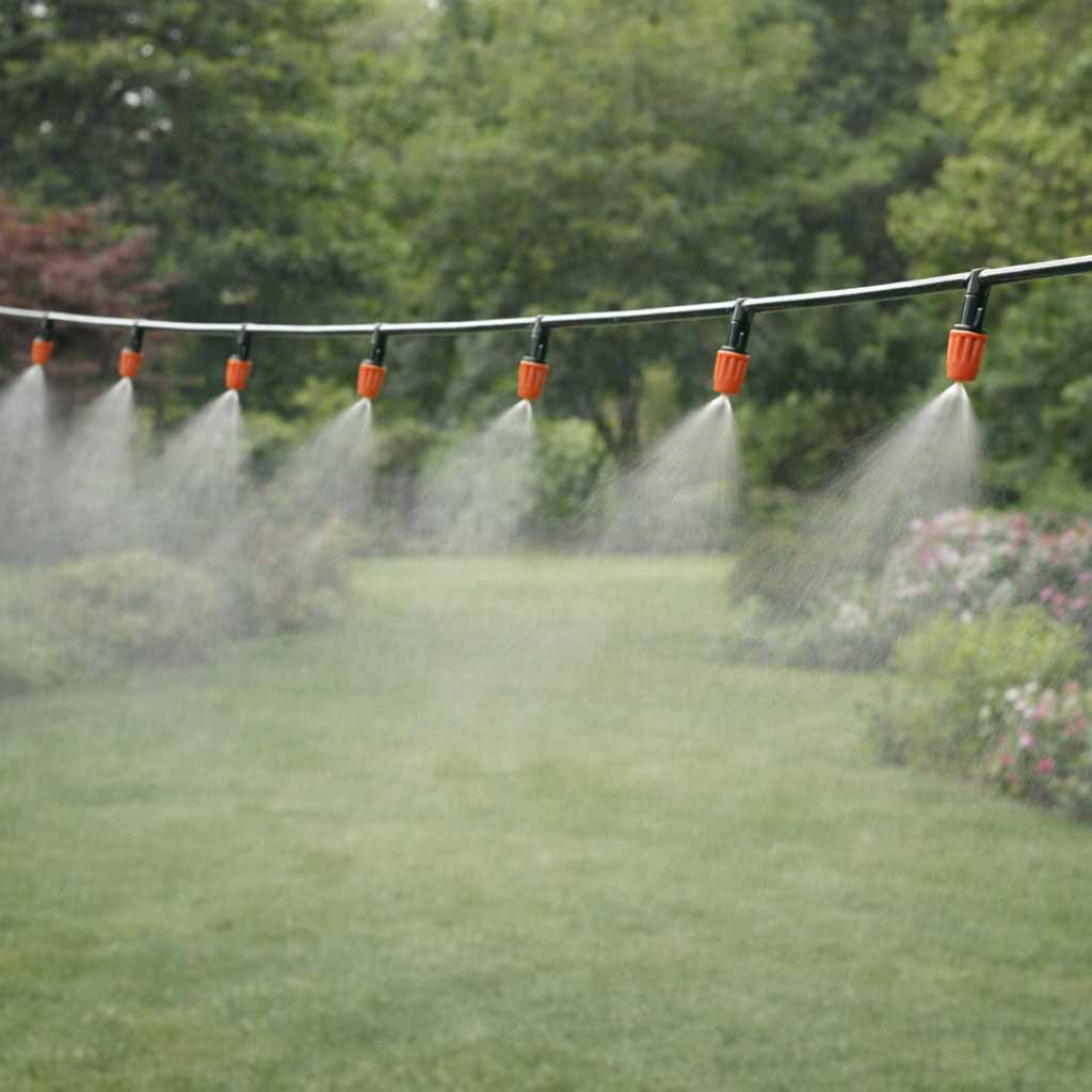 LUARO vrtni sustav za navodnjavanje s vodenom zavjesom i raspršivanjem 25 m