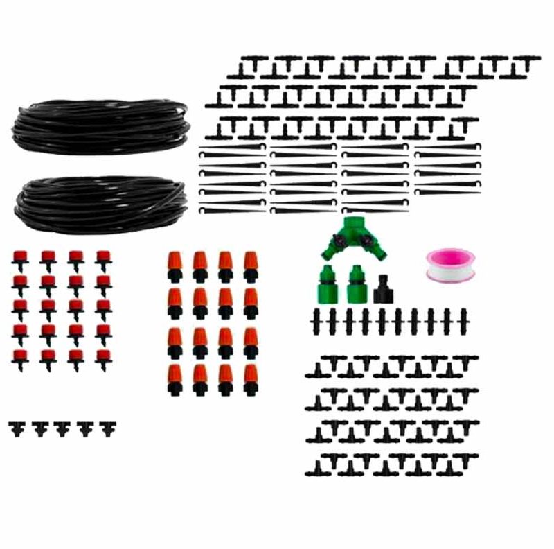 LUARO vrtni sustav za navodnjavanje s vodenom zavjesom i raspršivanjem 25 m