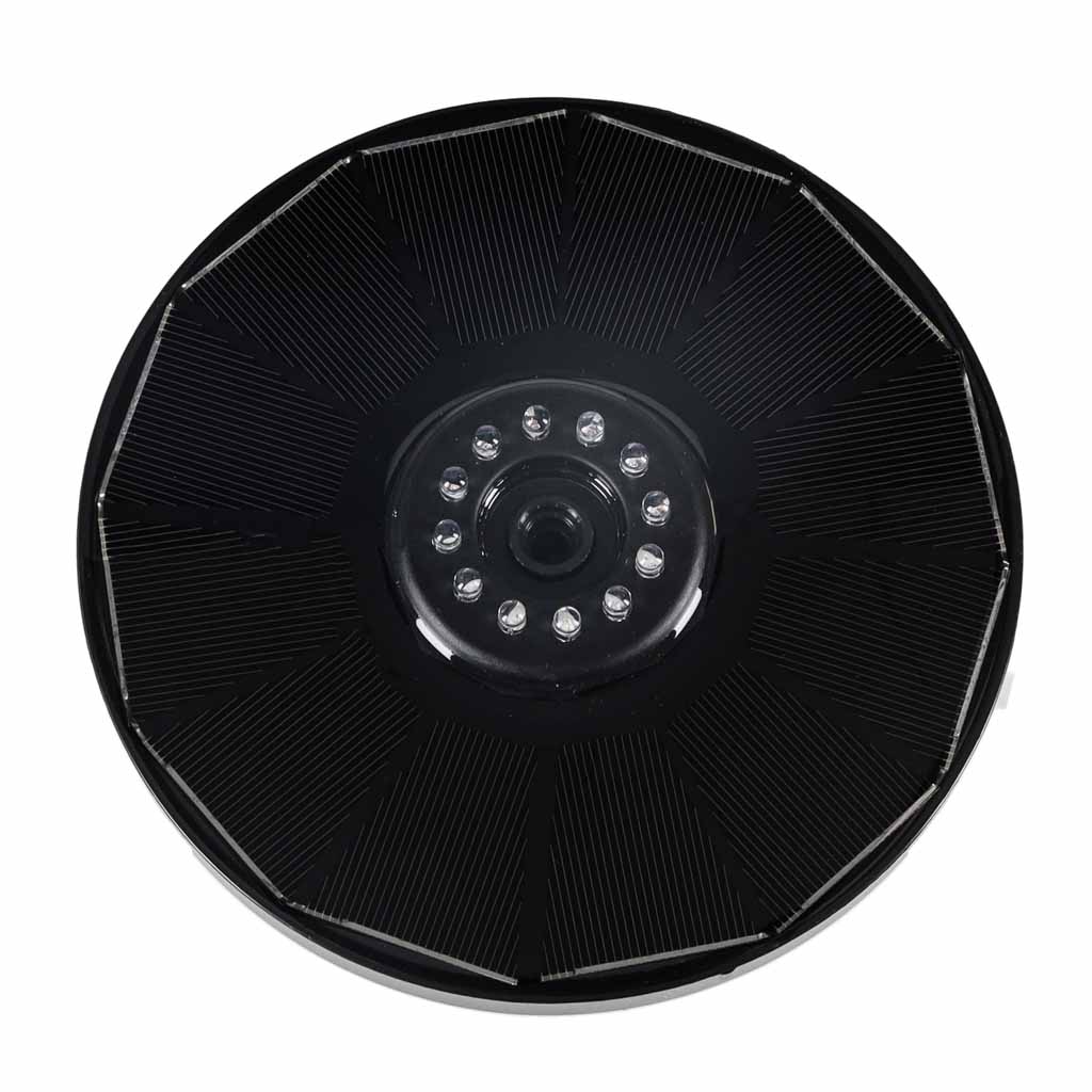 LUARO Solarna fontana za ribnjak, vrtna plutajuća pumpa, LED RGB 16 cm