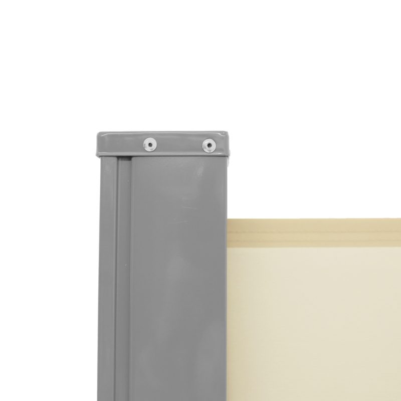 LUARO kutna bočna tenda za terasu, uvlačiva 180 x 600 cm, bež