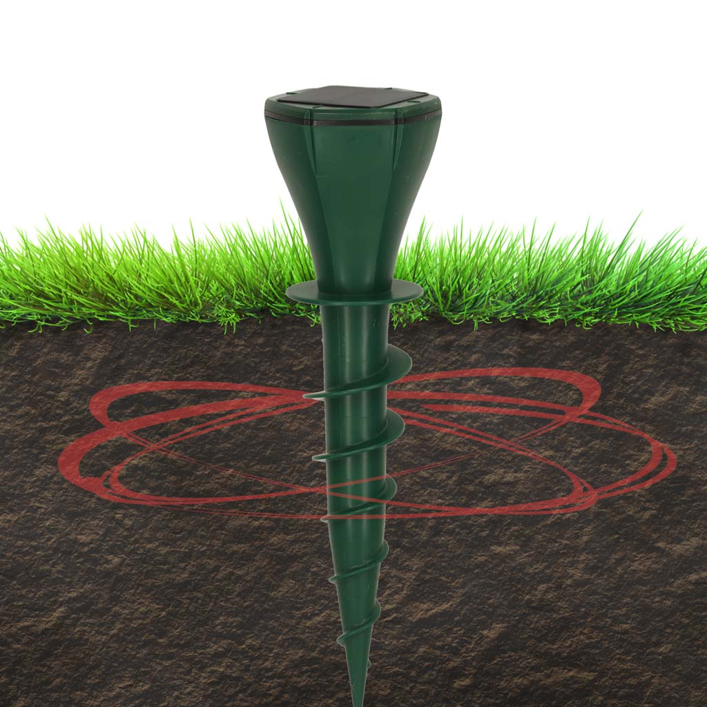 Solarna klopka za krtice i zmije protiv glodavaca, 2 kom.