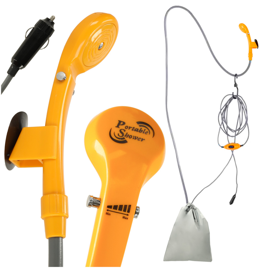 Putni tuš, prijenosni tuš za kampiranje