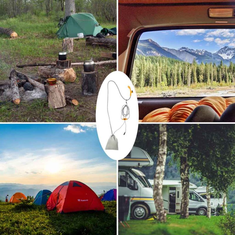 Putni tuš, prijenosni tuš za kampiranje