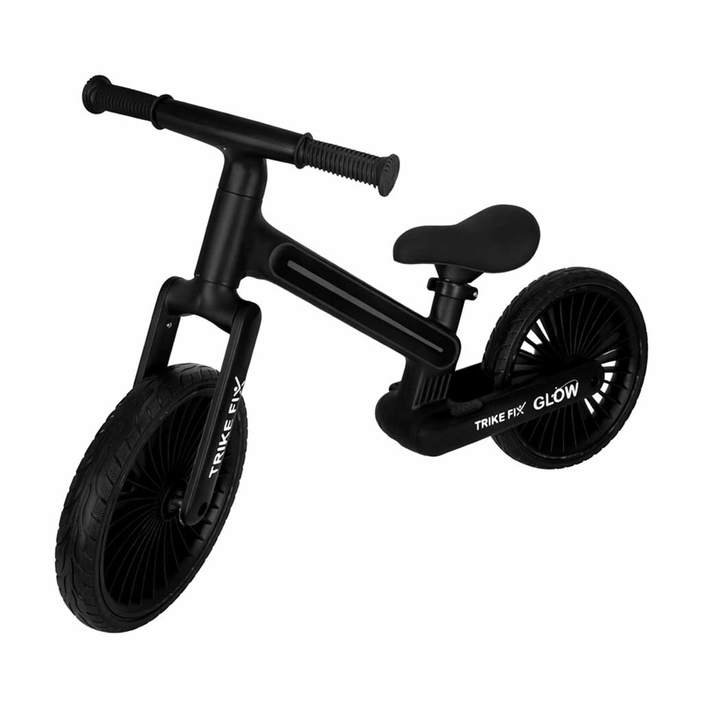 Trike Fix Glow balans bicikl LED crni
