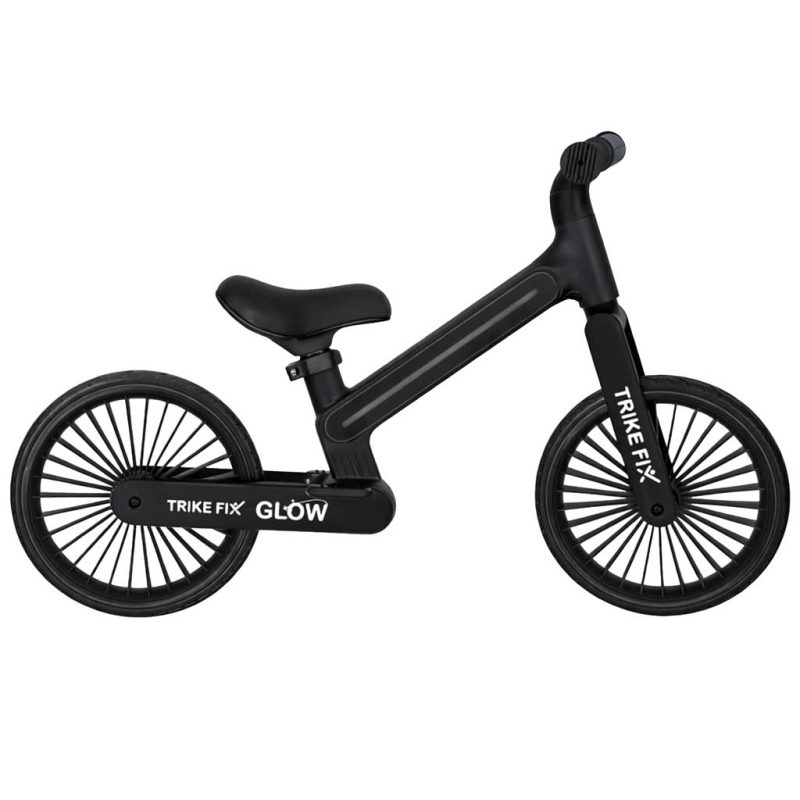 Trike Fix Glow balans bicikl LED crni