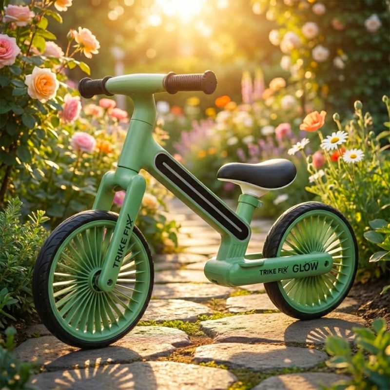 Trike Fix Glow balans bicikl LED zeleni