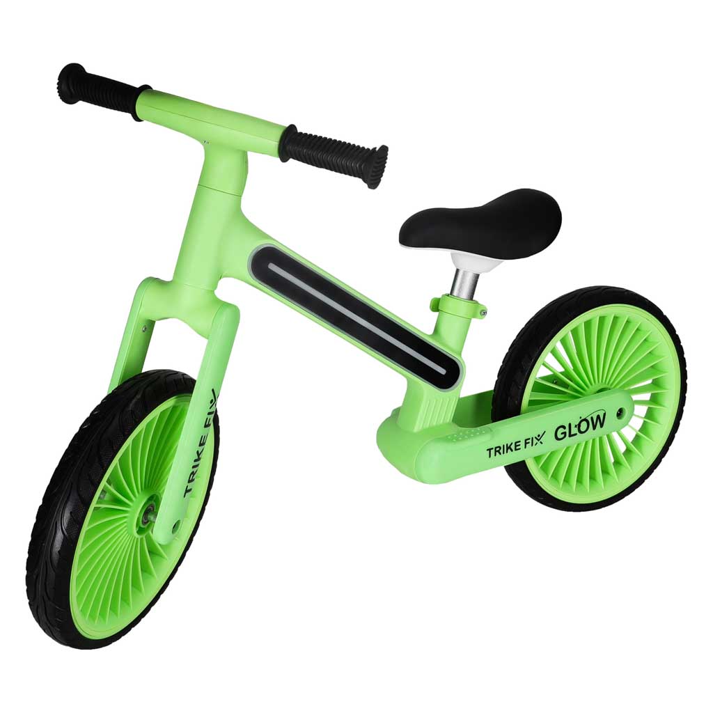 Trike Fix Glow balans bicikl LED neon zeleni