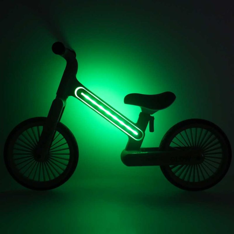 Trike Fix Glow balans bicikl LED neon zeleni