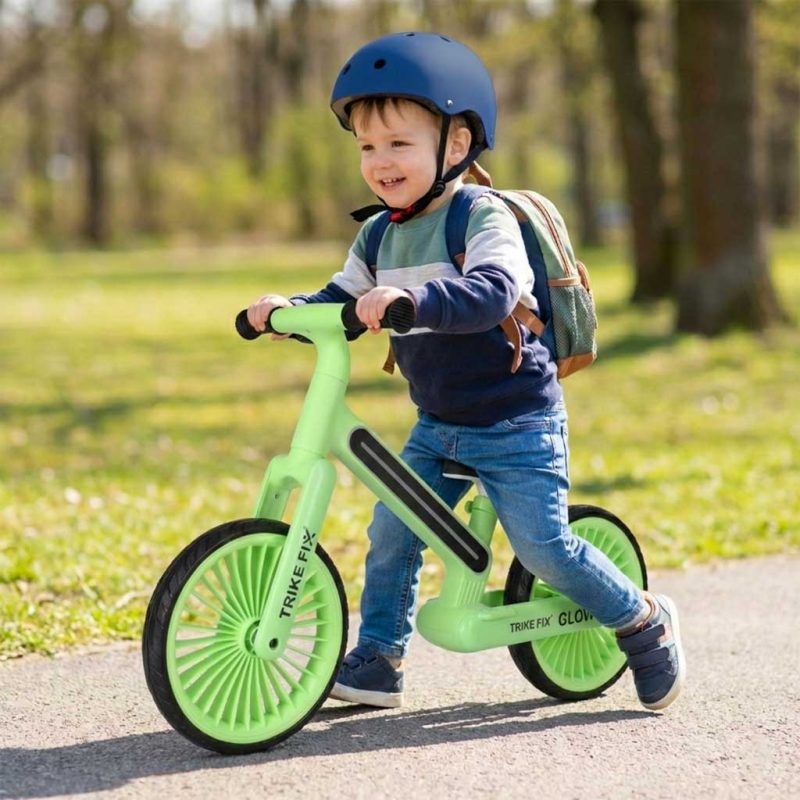 Trike Fix Glow balans bicikl LED neon zeleni