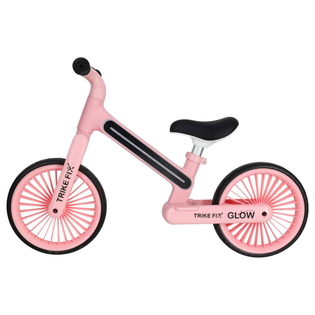 Trike Fix Glow balans bicikl LED roza
