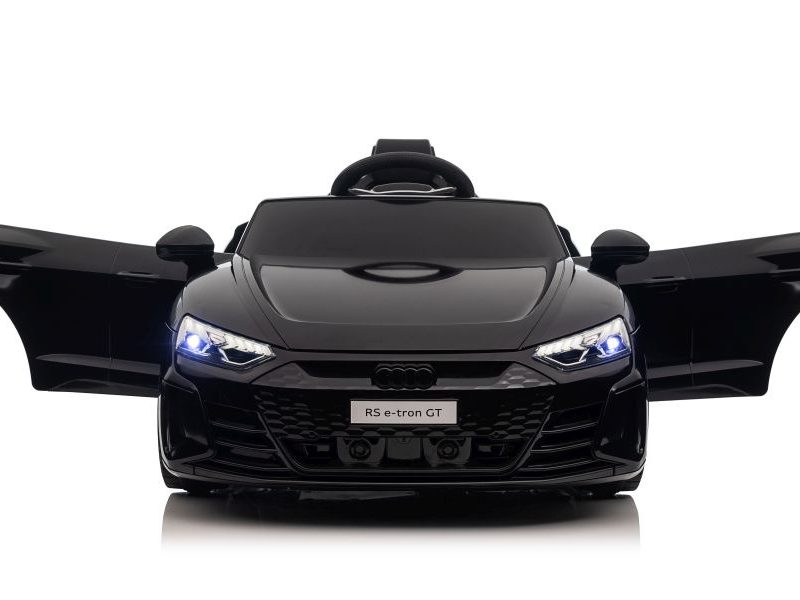 Automobil na akumulator Audi E-Tron crni GT QLS-6888