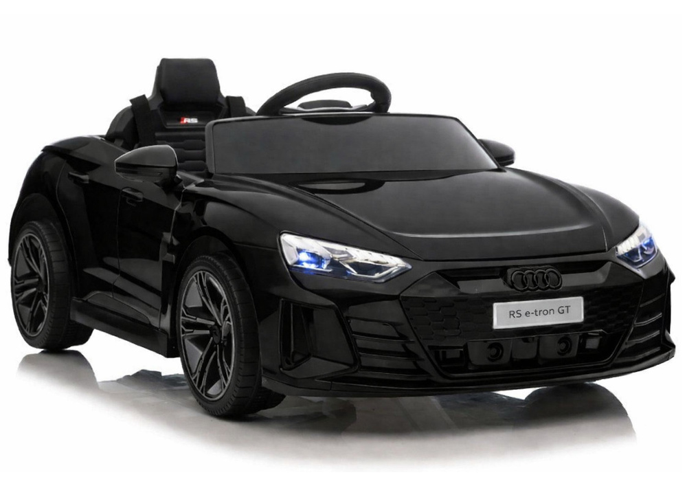 Automobil na akumulator Audi E-Tron crni GT QLS-6888