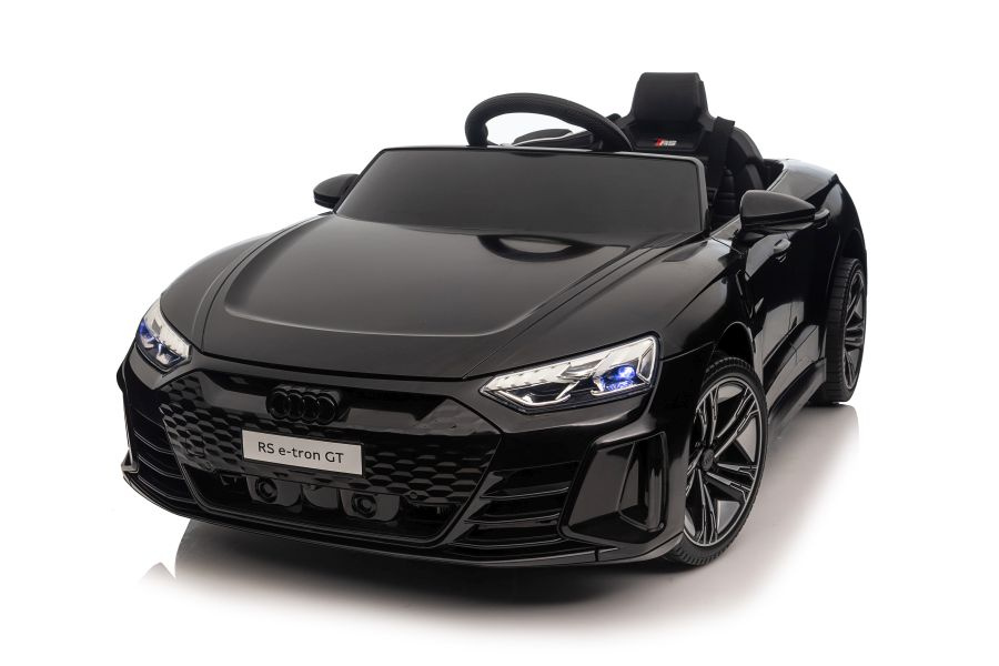 Automobil na akumulator Audi E-Tron crni GT QLS-6888