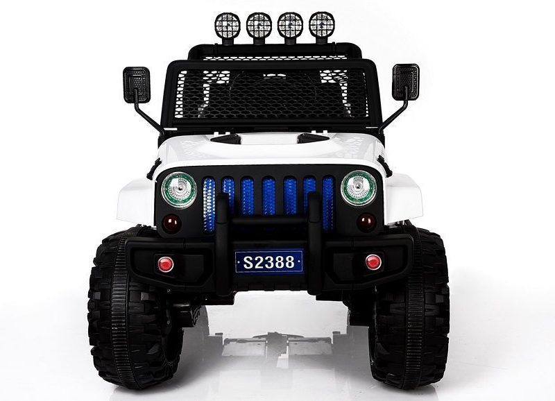 Automobil na akumulator S2388 Jeep bijeli 4x45W