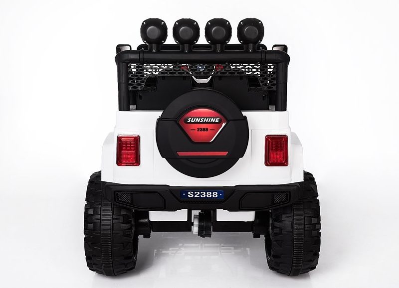 Automobil na akumulator S2388 Jeep bijeli 4x45W