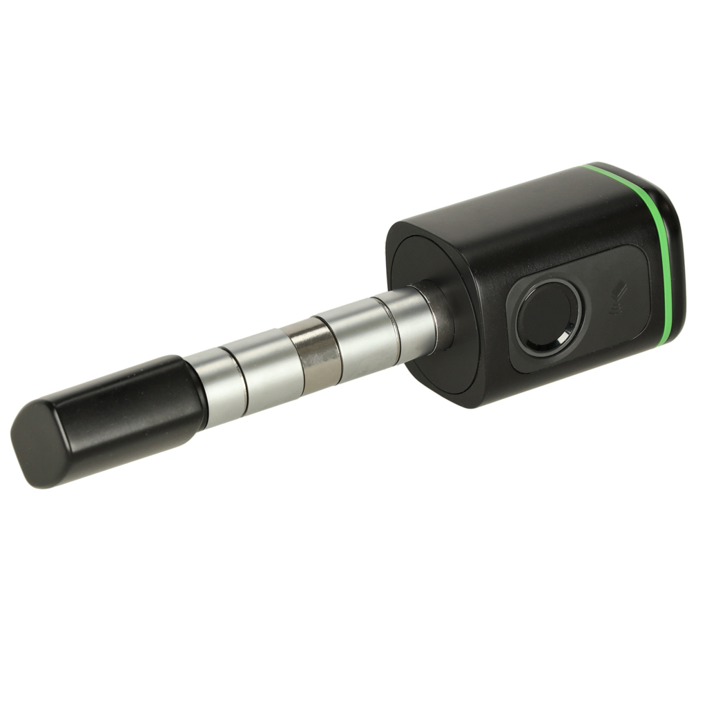 Cilindar brave za vrata za otključavanje otiskom prsta, crni