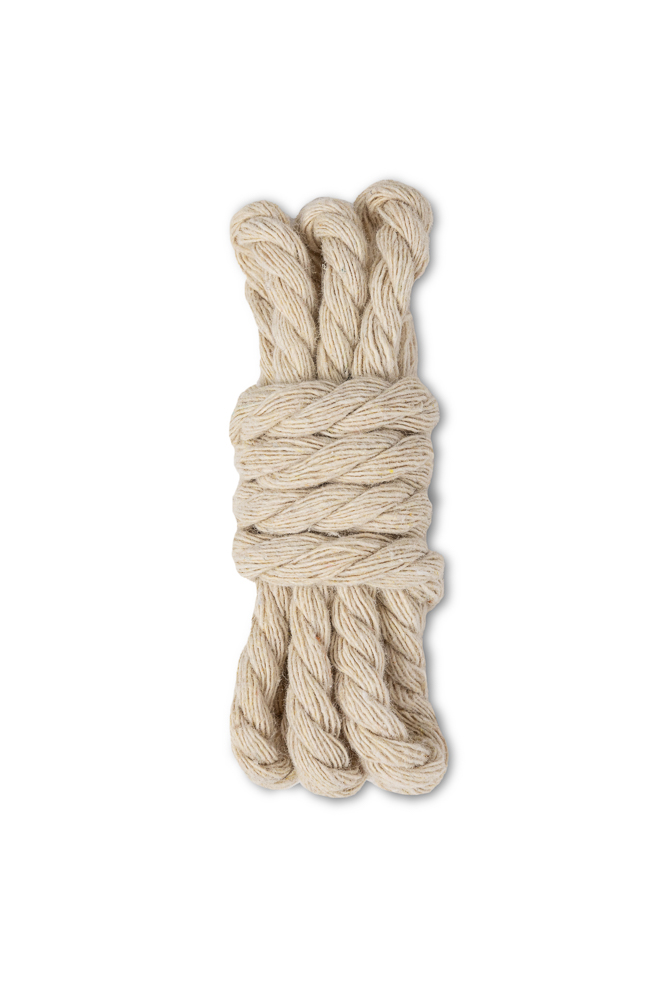 Vrtna viseća mreža s boho resicama 200 cm ecru 150 kg