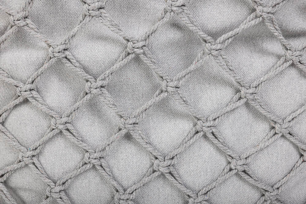 LUARO vrtna ljuljačka rodino gnijezdo s XXL jastukom siva 80 cm 150 kg