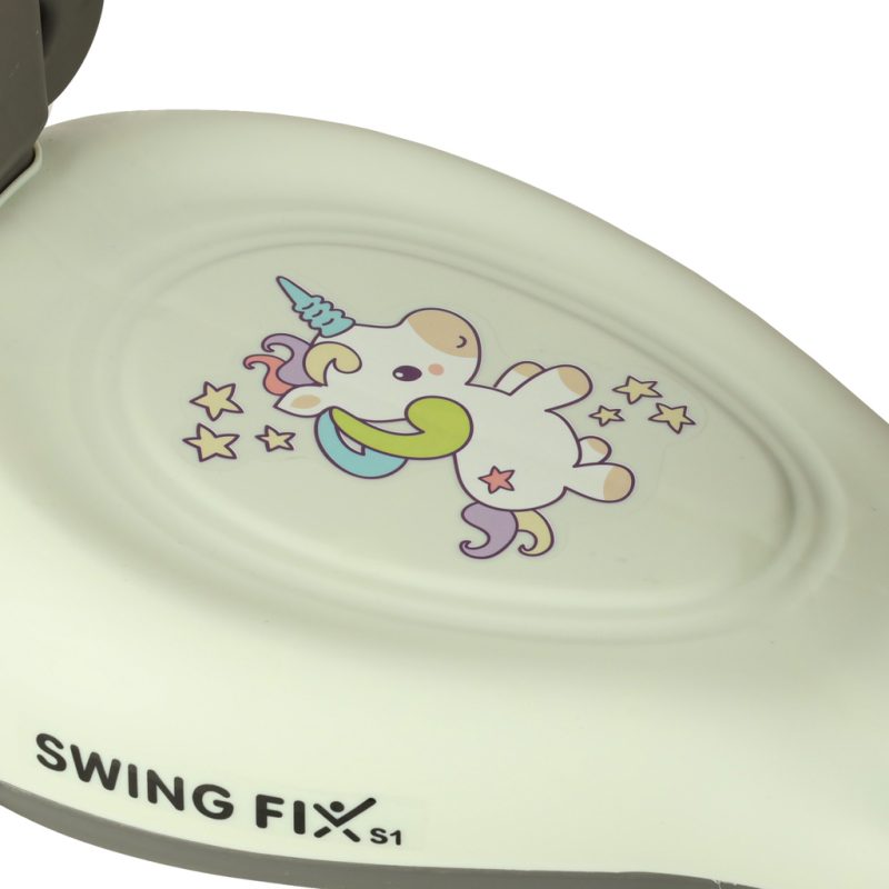 LED Swing FIX S1 gravitacijsko vozilo s ručkom, bež, max 65 kg