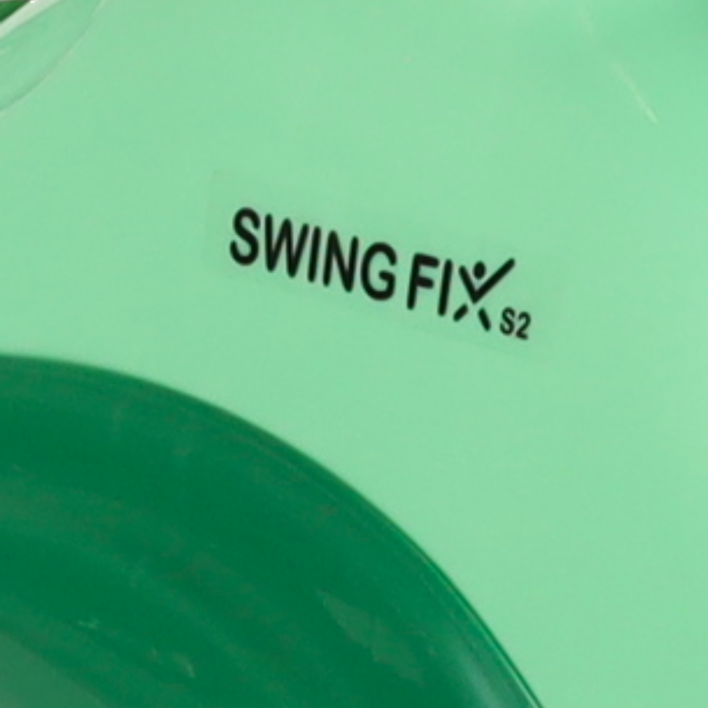 LED Swing FIX S2 gravitacijsko vozilo s ručkom zeleni, maksimalno 100 kg