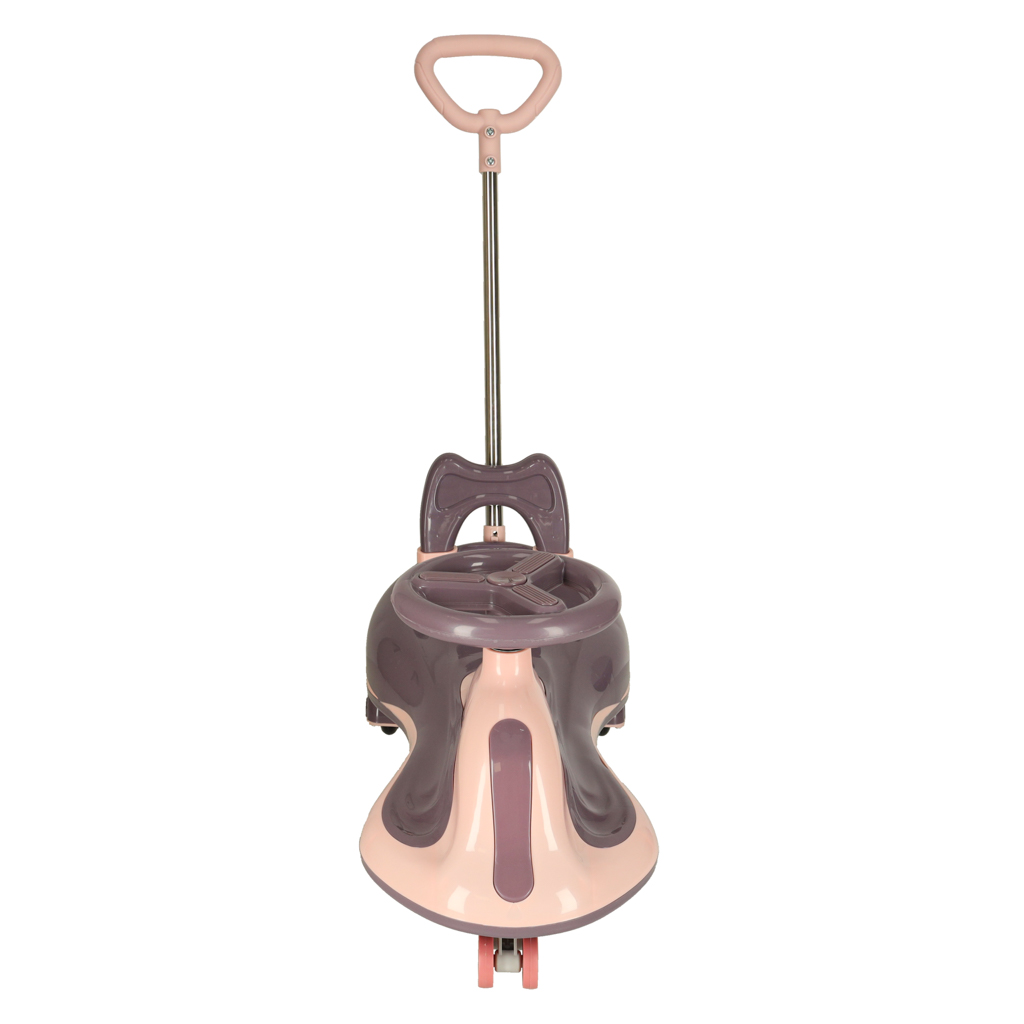 LED Swing FIX S2 gravitacijsko vozilo s ručkom ljubičasto, maksimalno 100 kg