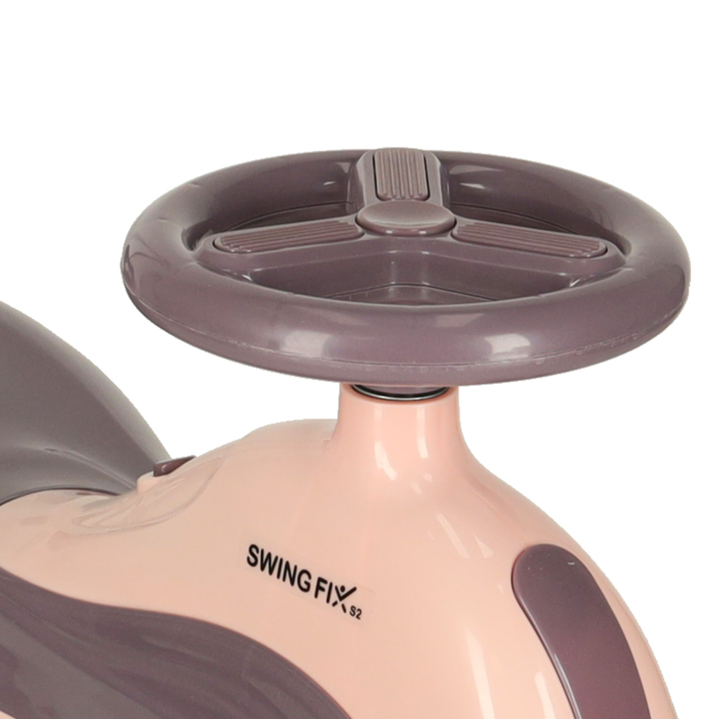 LED Swing FIX S2 gravitacijsko vozilo s ručkom ljubičasto, maksimalno 100 kg