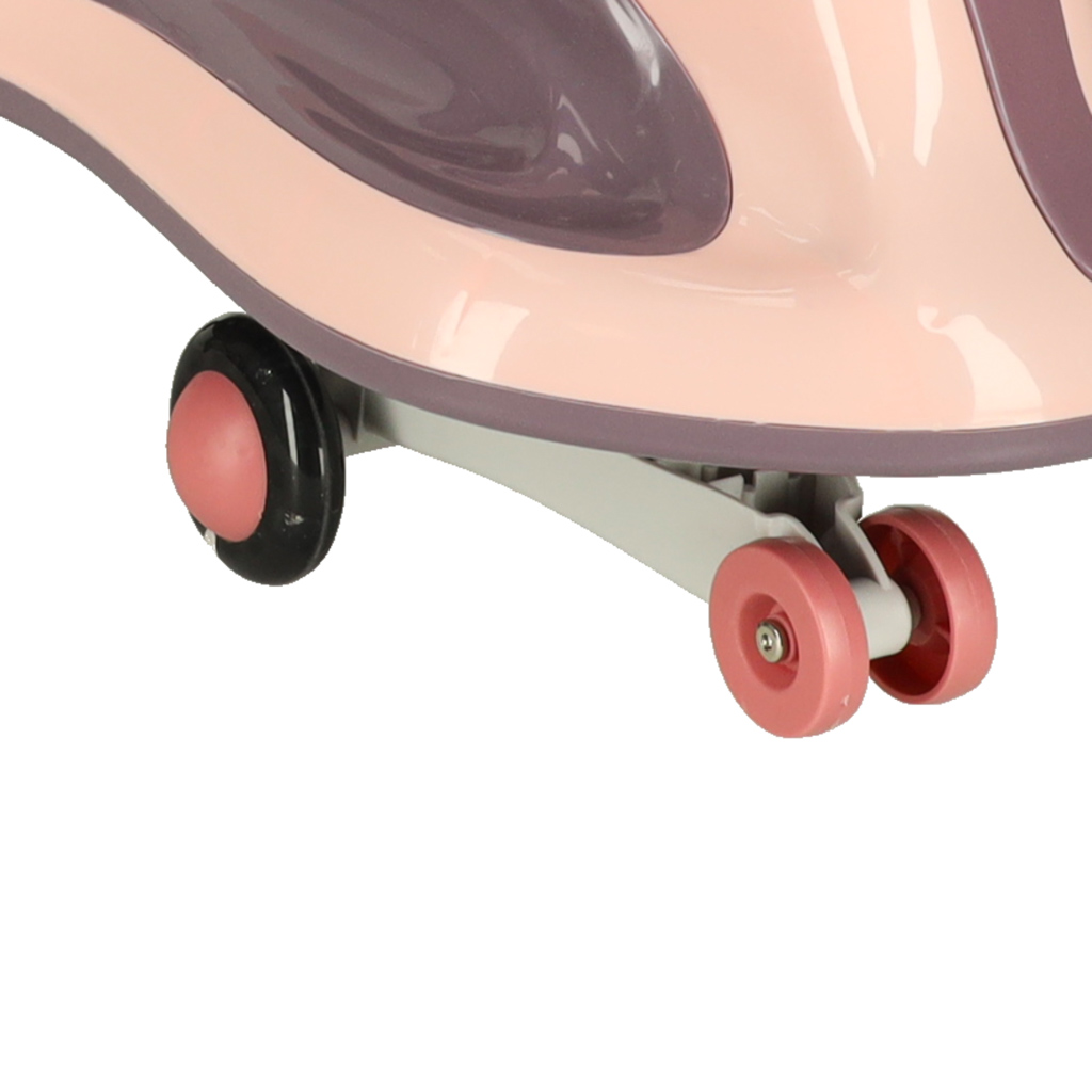 LED Swing FIX S2 gravitacijsko vozilo s ručkom ljubičasto, maksimalno 100 kg