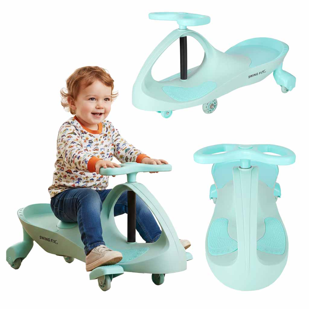 LED Swing Fix S3 gravitacijsko vozilo svijetleći kotači mint