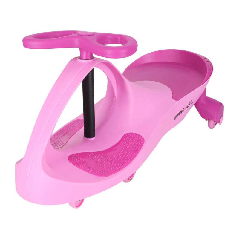 LED Swing Fix S3 gravitacijsko vozilo svijetleći kotači ružičasti