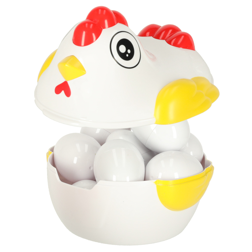 Montessori koka slagalica s jajima, oblicima