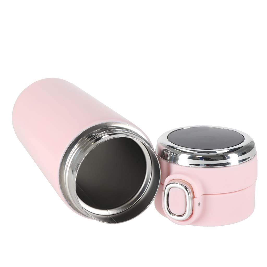 Termos boca s usnikom LED 350ml roza