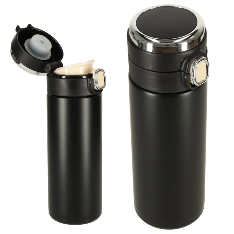 Termos boca s usnikom LED 350ml crna