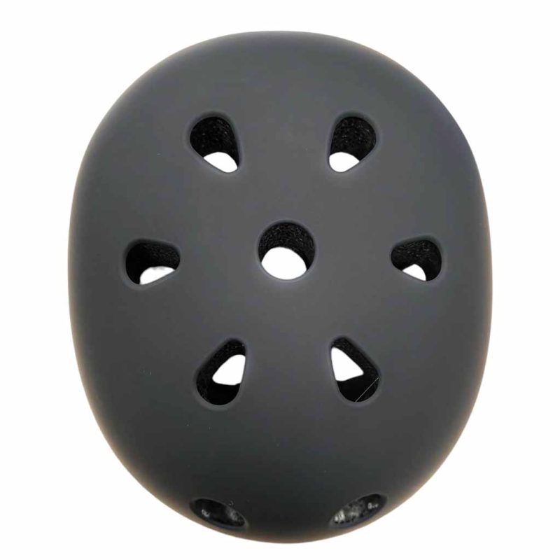 Dječja podesiva biciklistička kaciga Trike Fix, LED, veličina M, 55-58 cm, crna