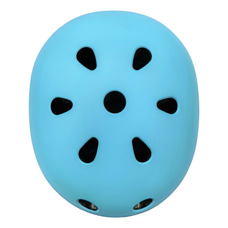 Dječja podesiva biciklistička kaciga Trike Fix, LED, veličina M, 55-58 cm, plava