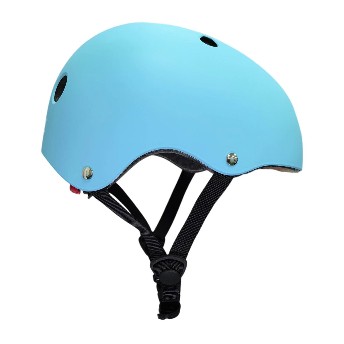 Dječja podesiva biciklistička kaciga Trike Fix, LED, veličina M, 55-58 cm, plava